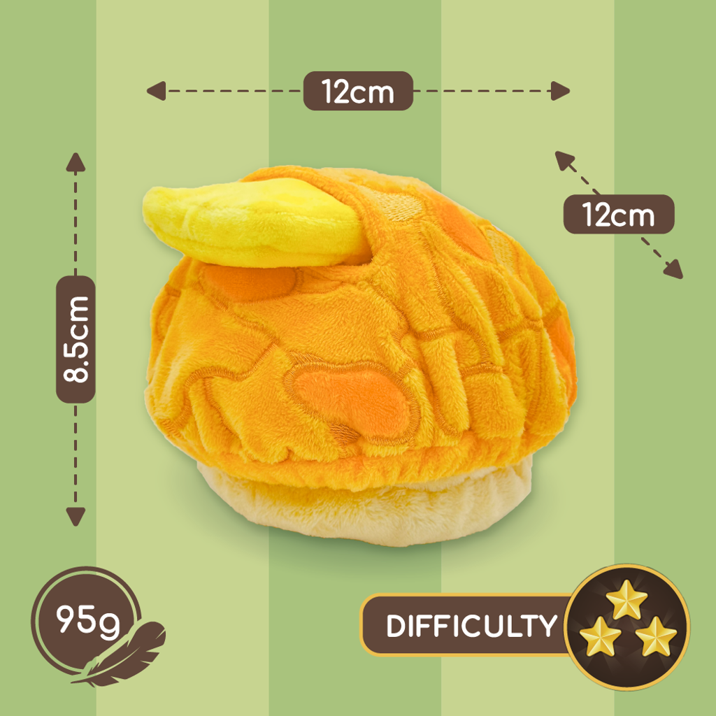 Pinapple Bun dimension