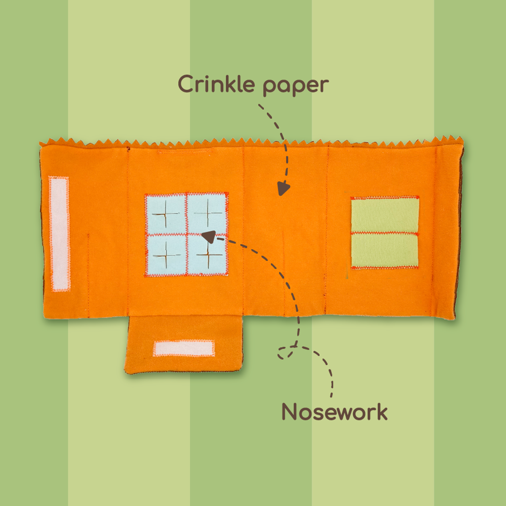 Hidden treat bag introduction