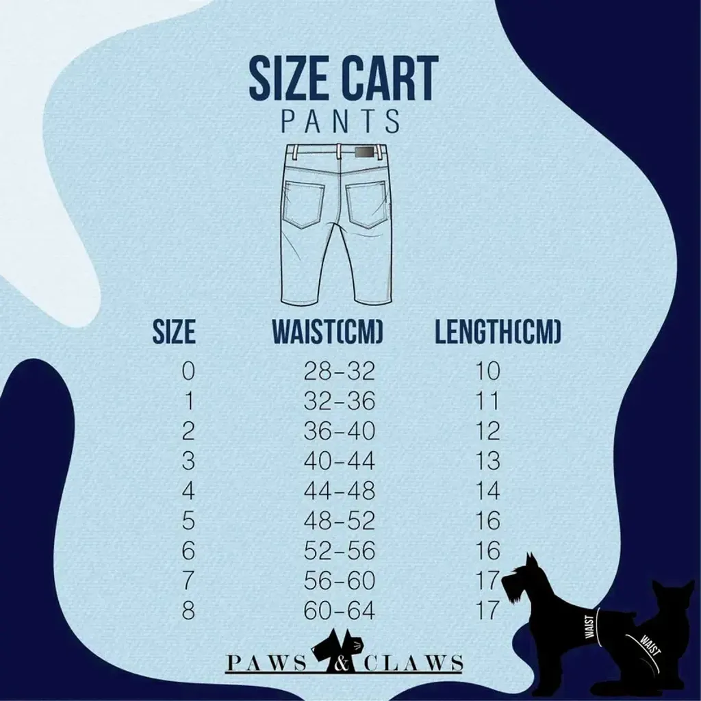 Andy (pants) size