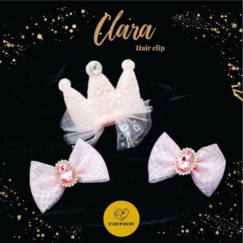 Clara Hair Clip pink