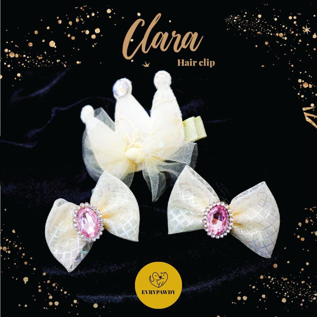 Clara Hair Clip purple