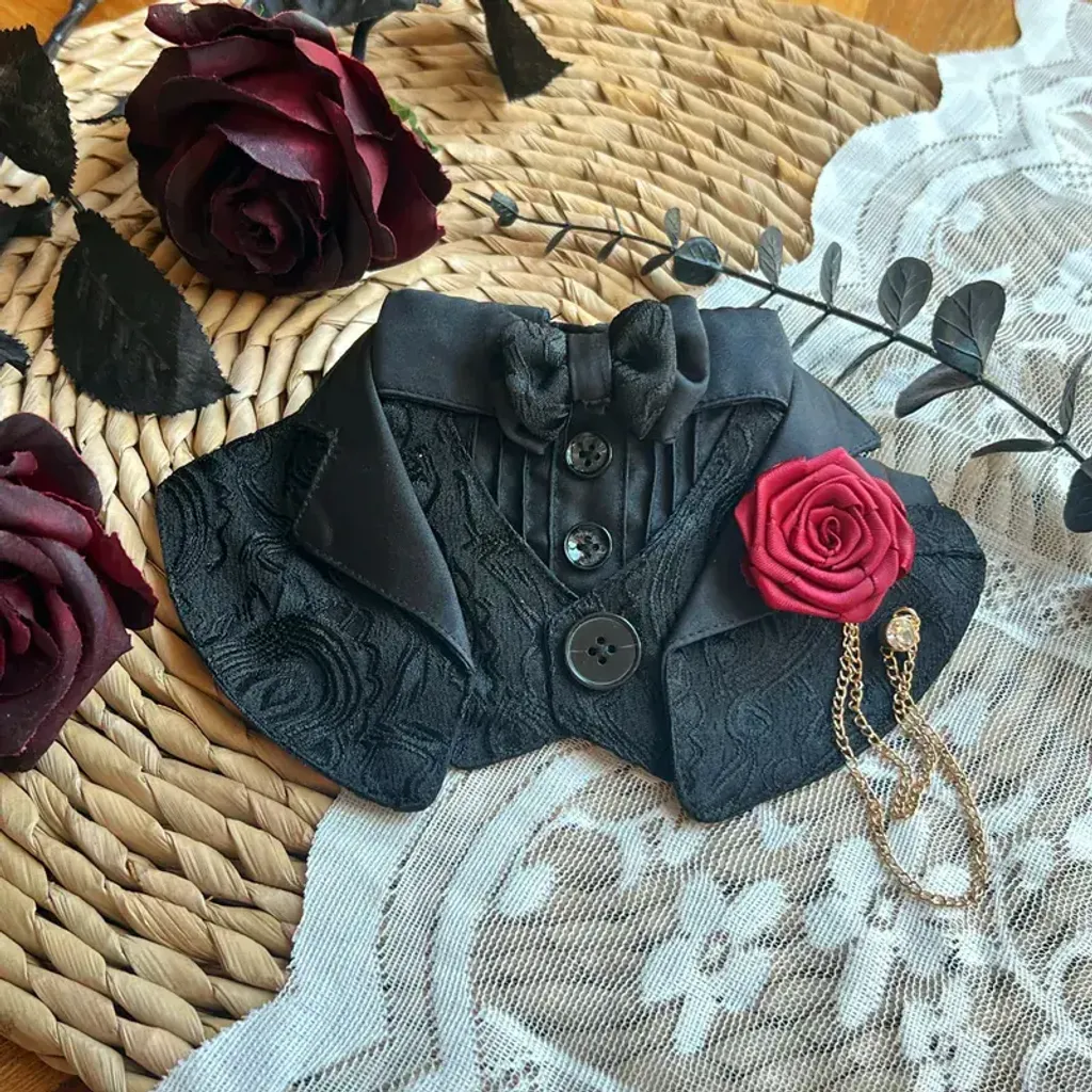 Classical Black Attire Scarf