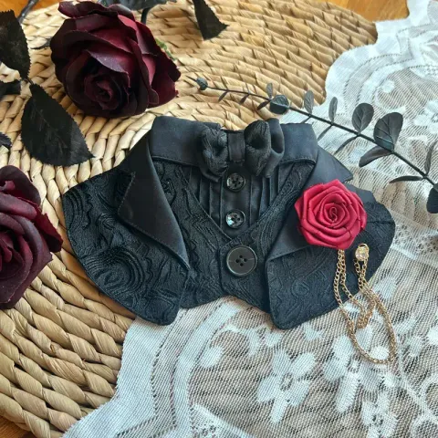 Classical Black Attire Scarf