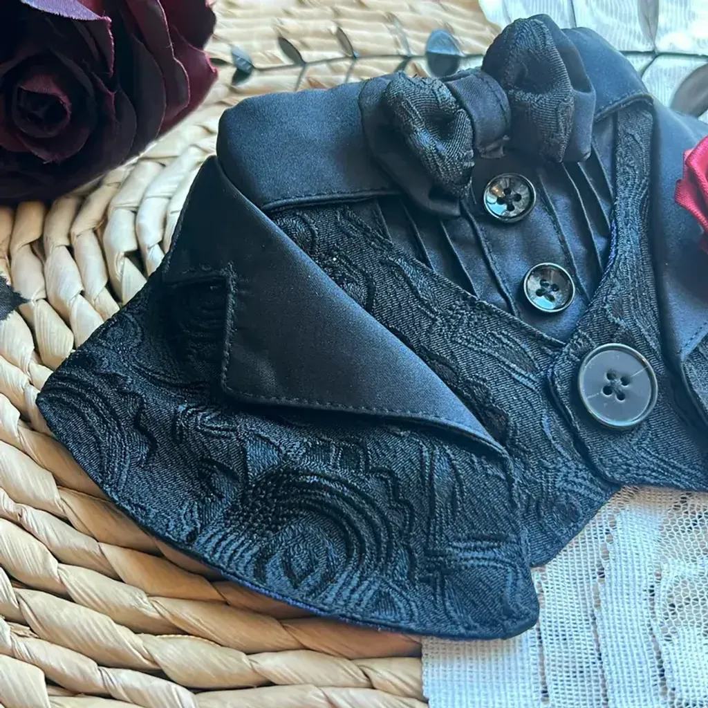 Classical Black Attire Scarf 2