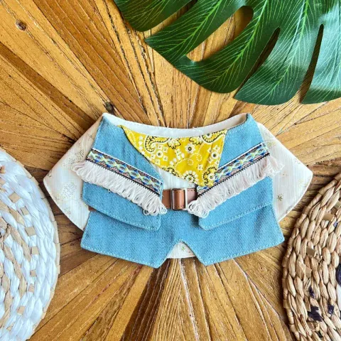 Paisley Prints Western Cowboy Scarf(Yellow)