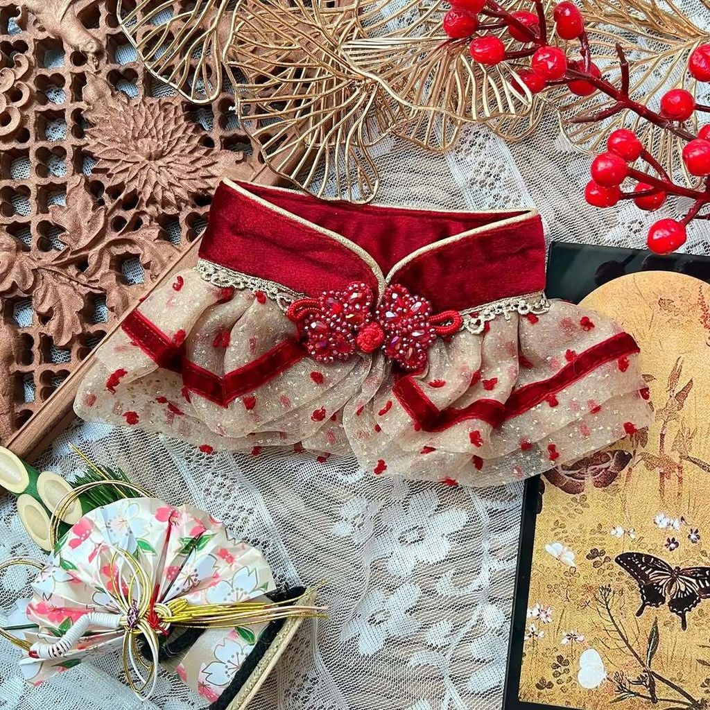 🅦🅔🅛🅒🅞🅜🅔 ❷⓿❷❺❷⓿❷❺ 𝔹𝕀𝔾 𝕊𝔸𝕃𝔼🧧新年限定優惠價💰 𝗛𝗞$𝟭𝟮𝟴（原價$250）中式古典酒紅披紗💚💜🩷正式上架啦🛒✔️兩層植