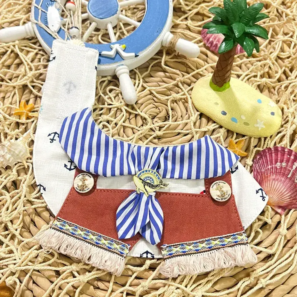 水手民族小男孩圍巾 3