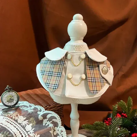 Classic Plaid Coat Scarf