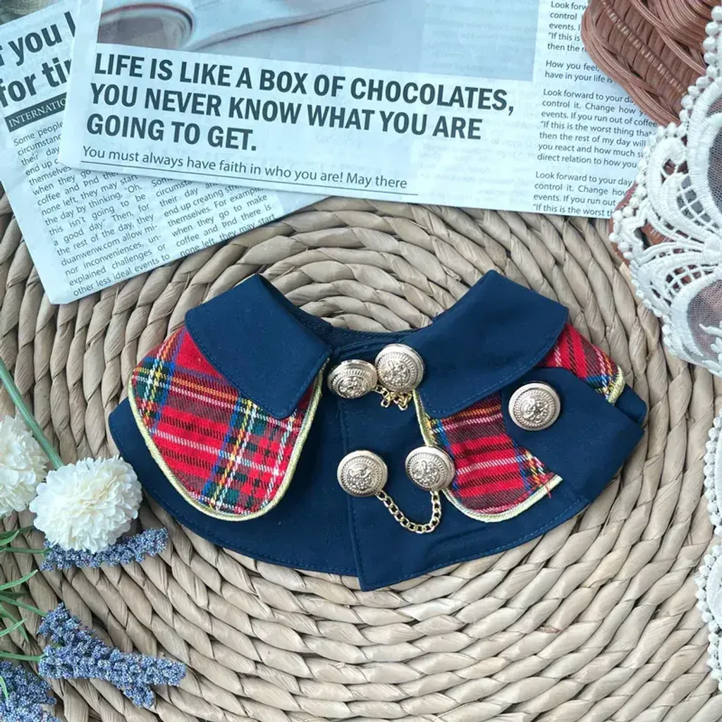 蘇格蘭紅格乾濕褸圍巾