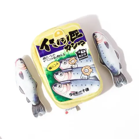 Kashima Canned Sardines Shaped Toy 3