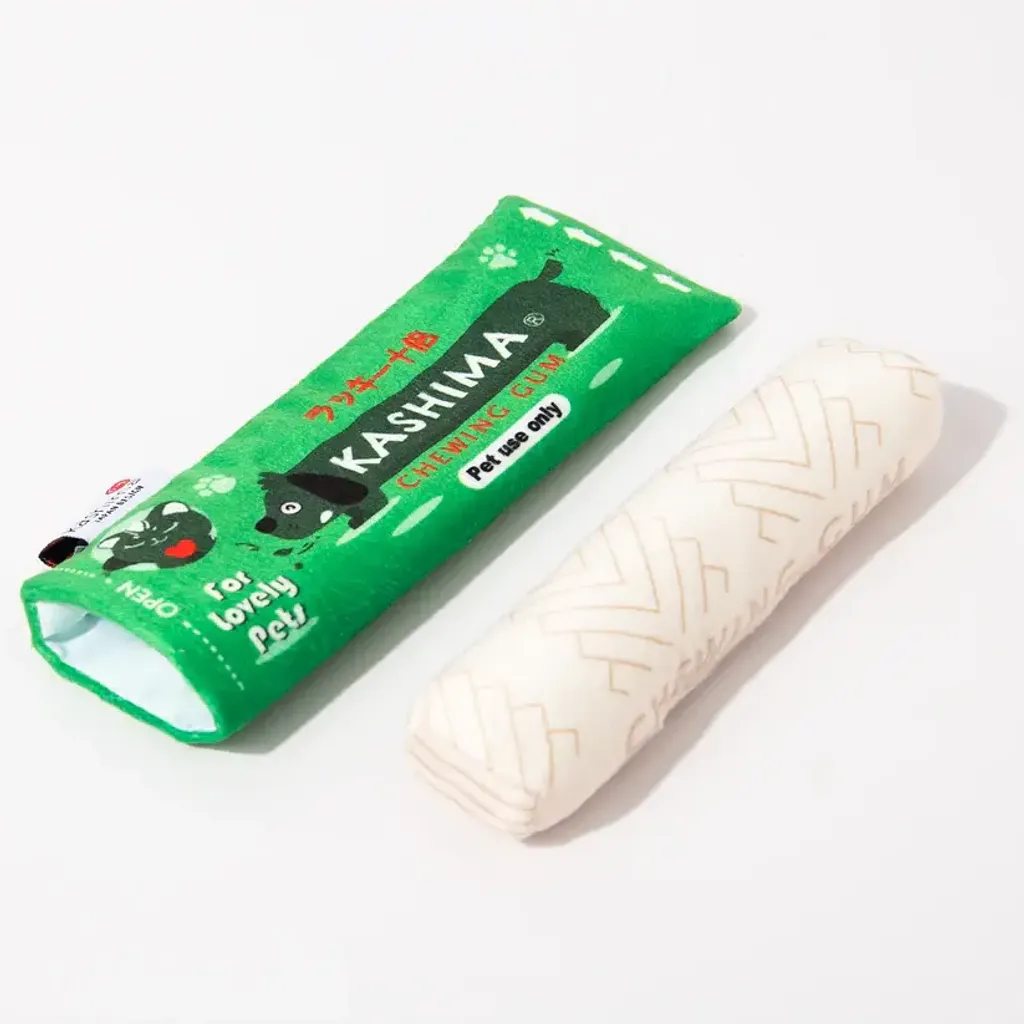 Kashima Chewing Gum Shaped Pet Toy with Catnips 2