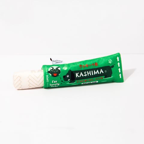 Kashima Chewing Gum Shaped Pet Toy with Catnips