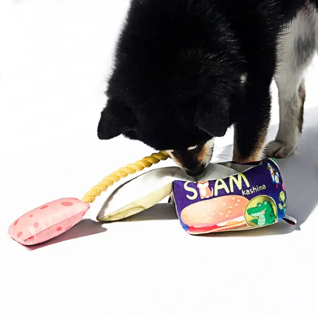 Kashima Lunch Meat Shaped Pet Toys 4