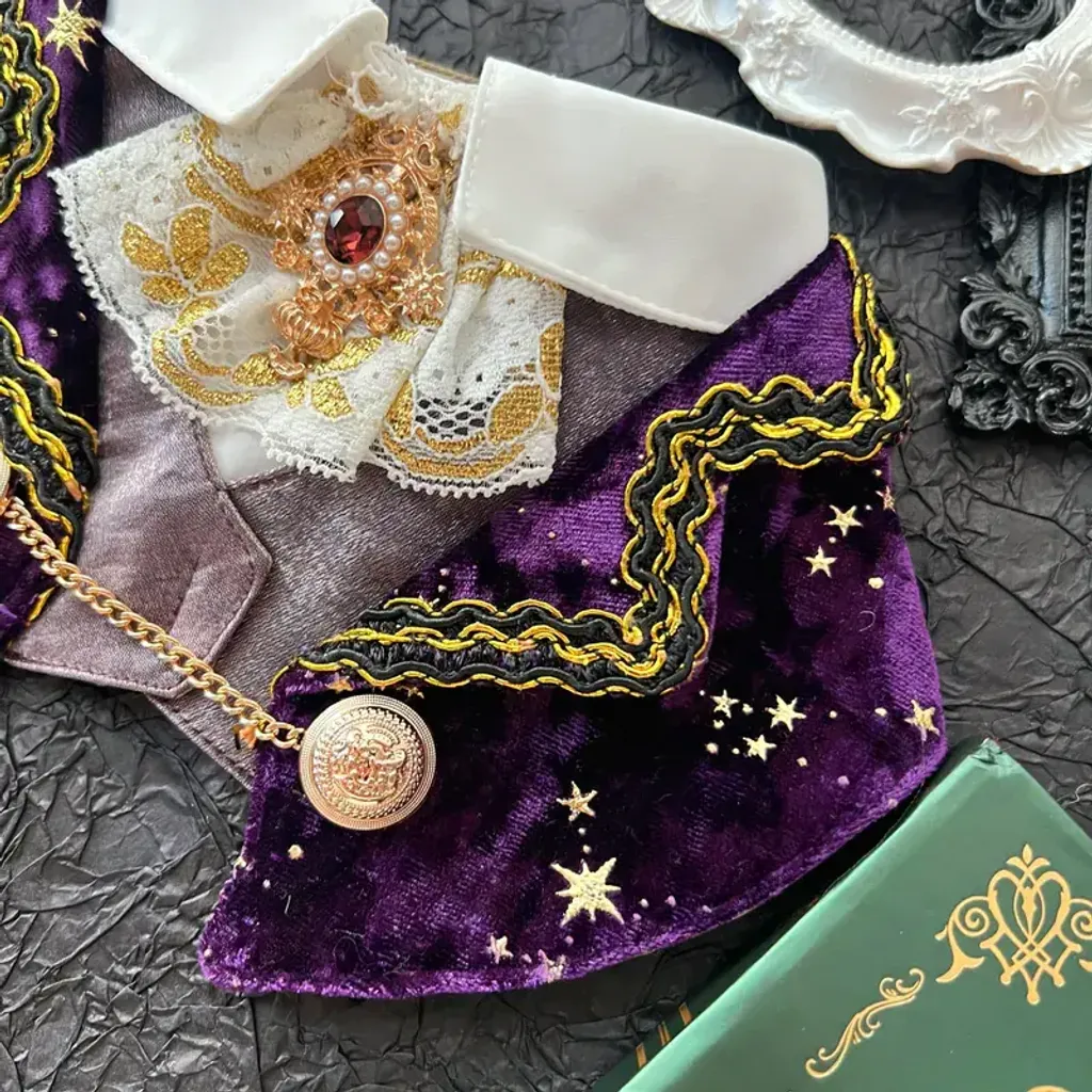 Guts -星空皇室伯爵圍巾（深紫色） 2