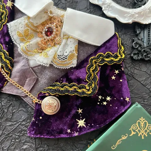 Guts -星空皇室伯爵圍巾（深紫色） 2