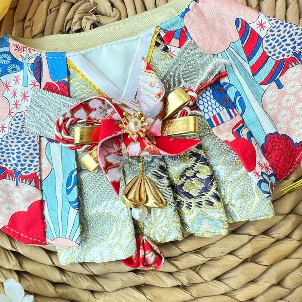 日式風車武士領巾 3