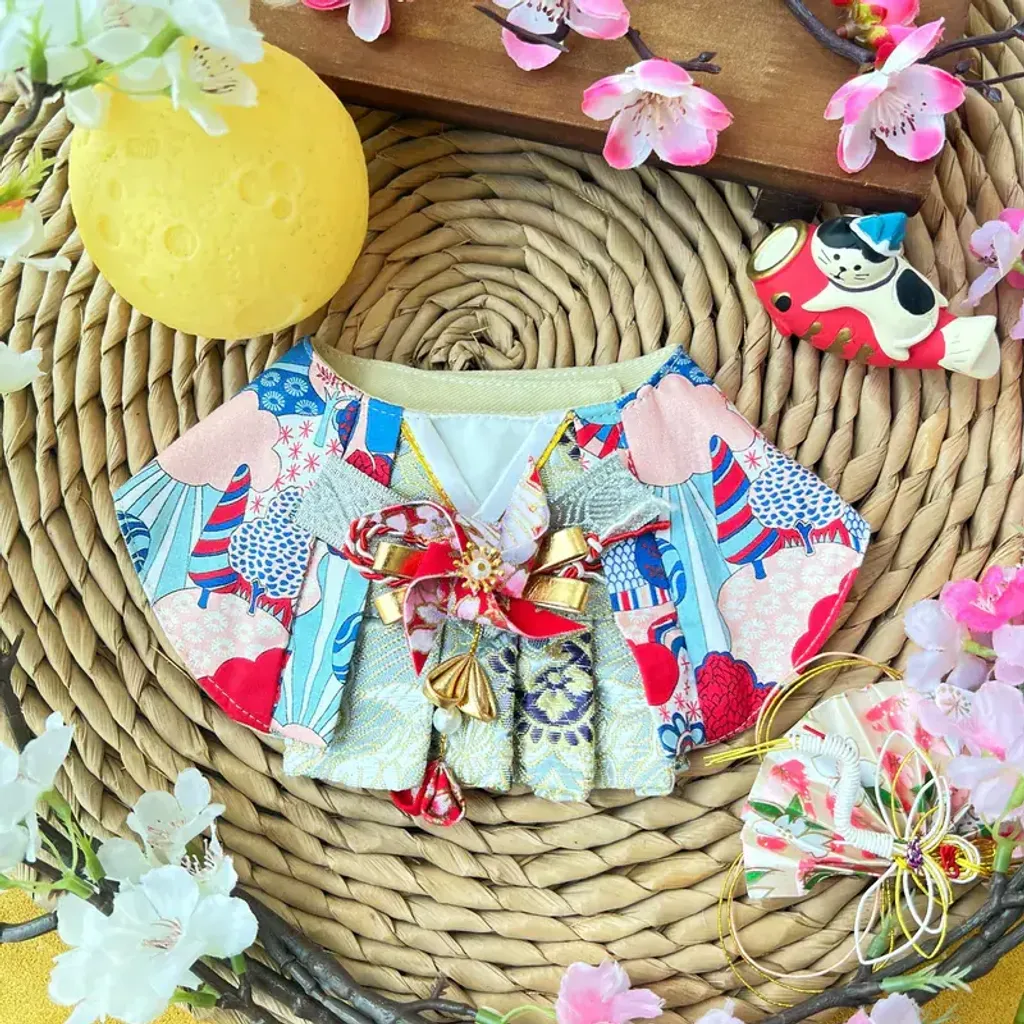 日式風車武士領巾