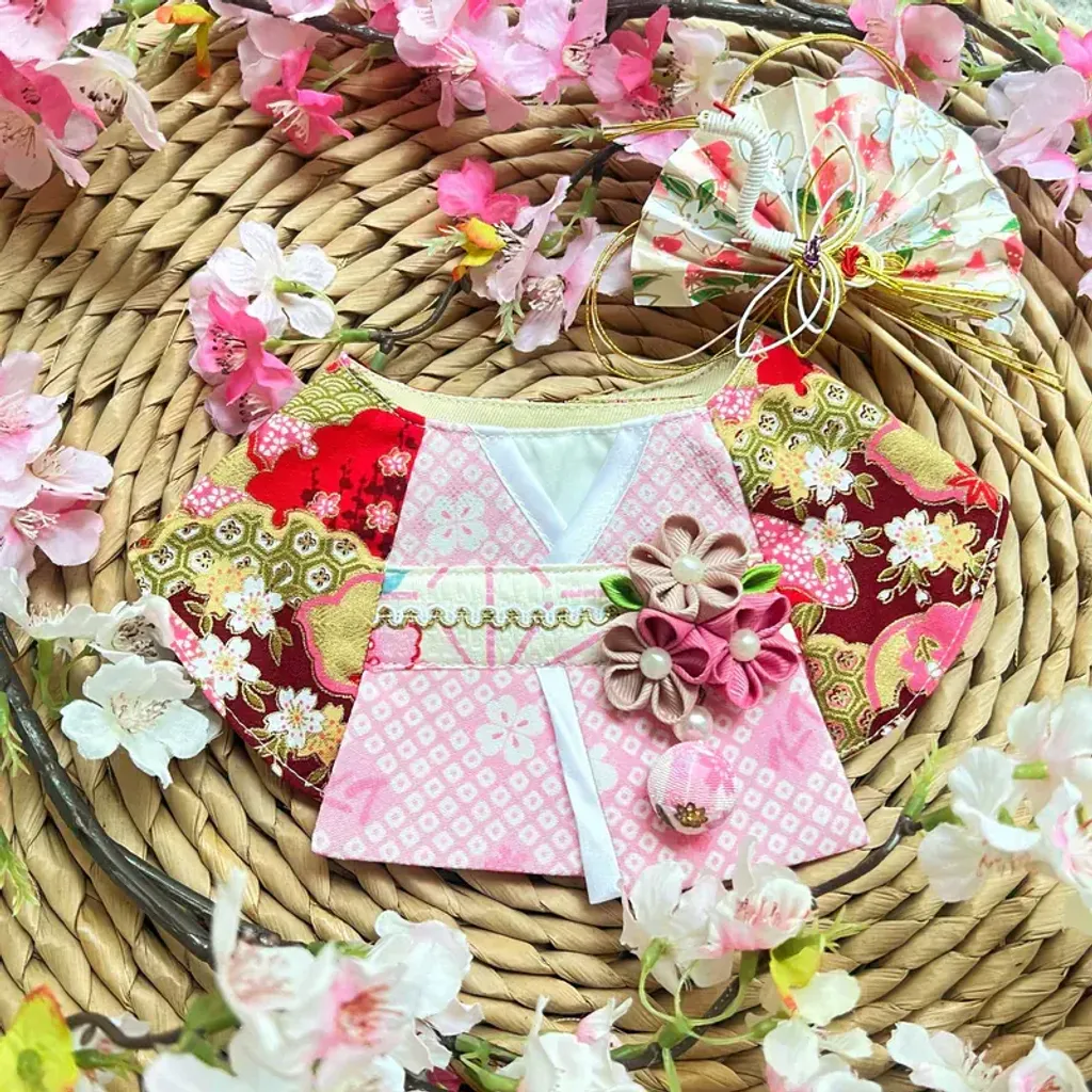 春櫻鈴奈羽和服圍巾