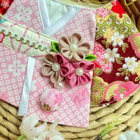 春櫻鈴奈羽和服圍巾 2