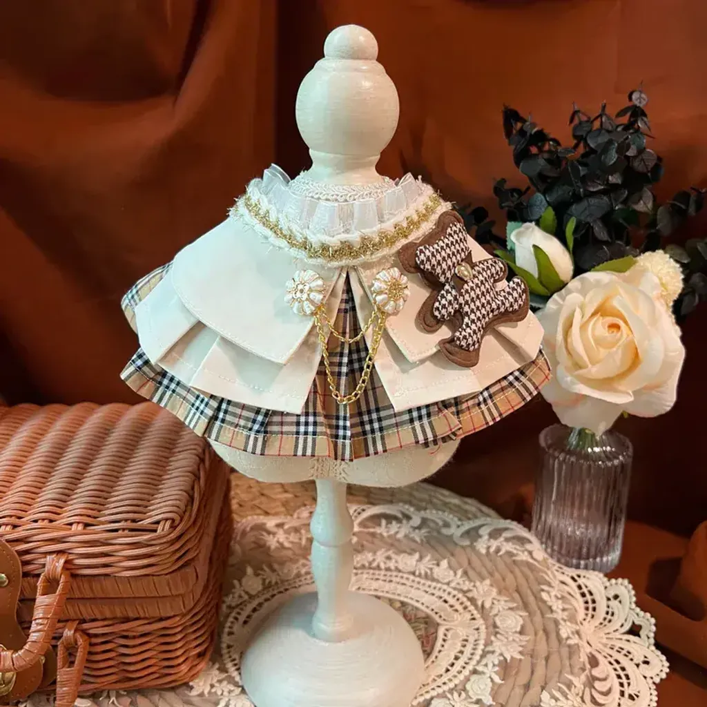 經典卡其格女裝圍巾