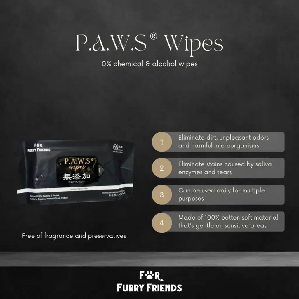 60pcs PAWS Wipes 2