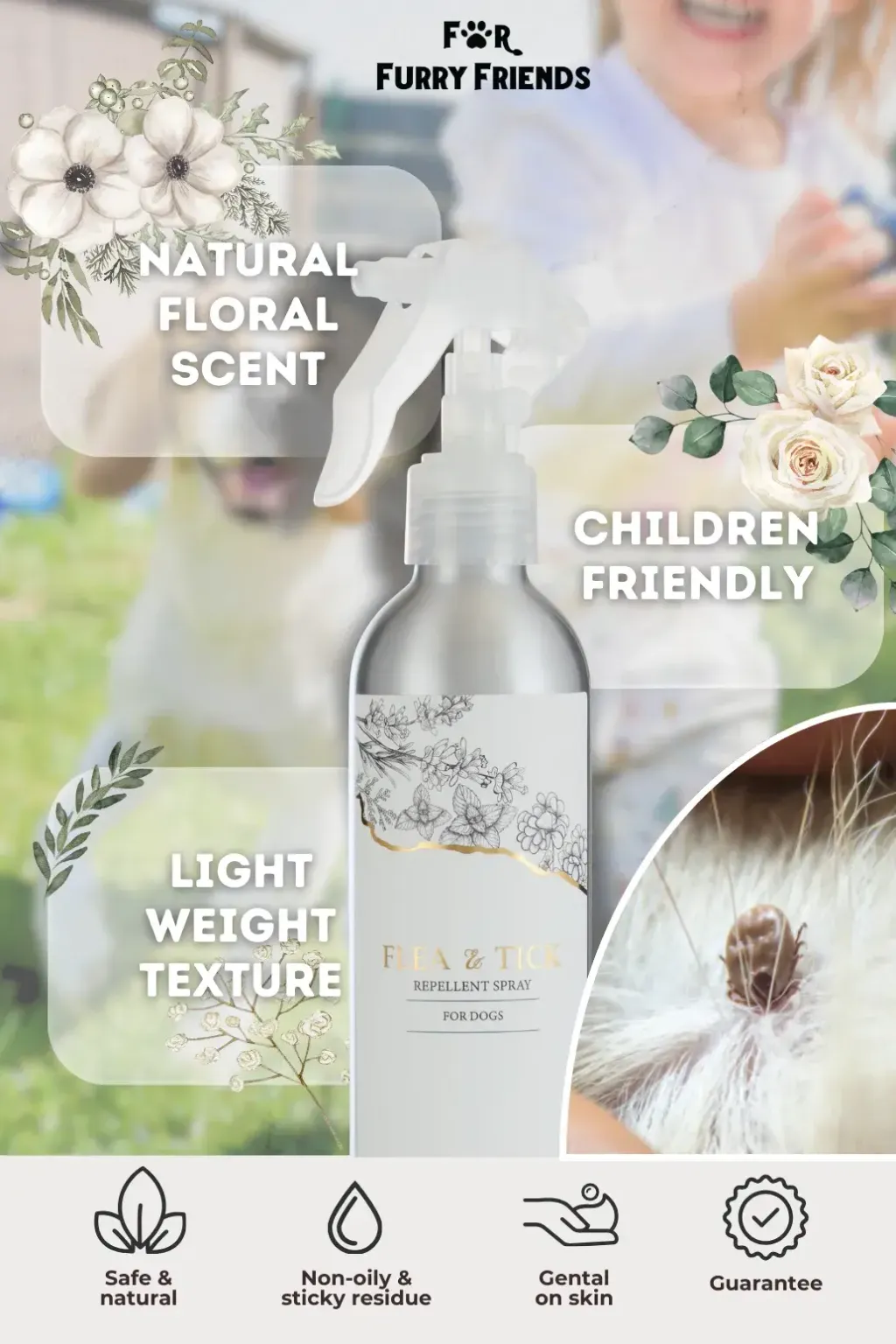 Flea & Ticks Repellent Spray 4