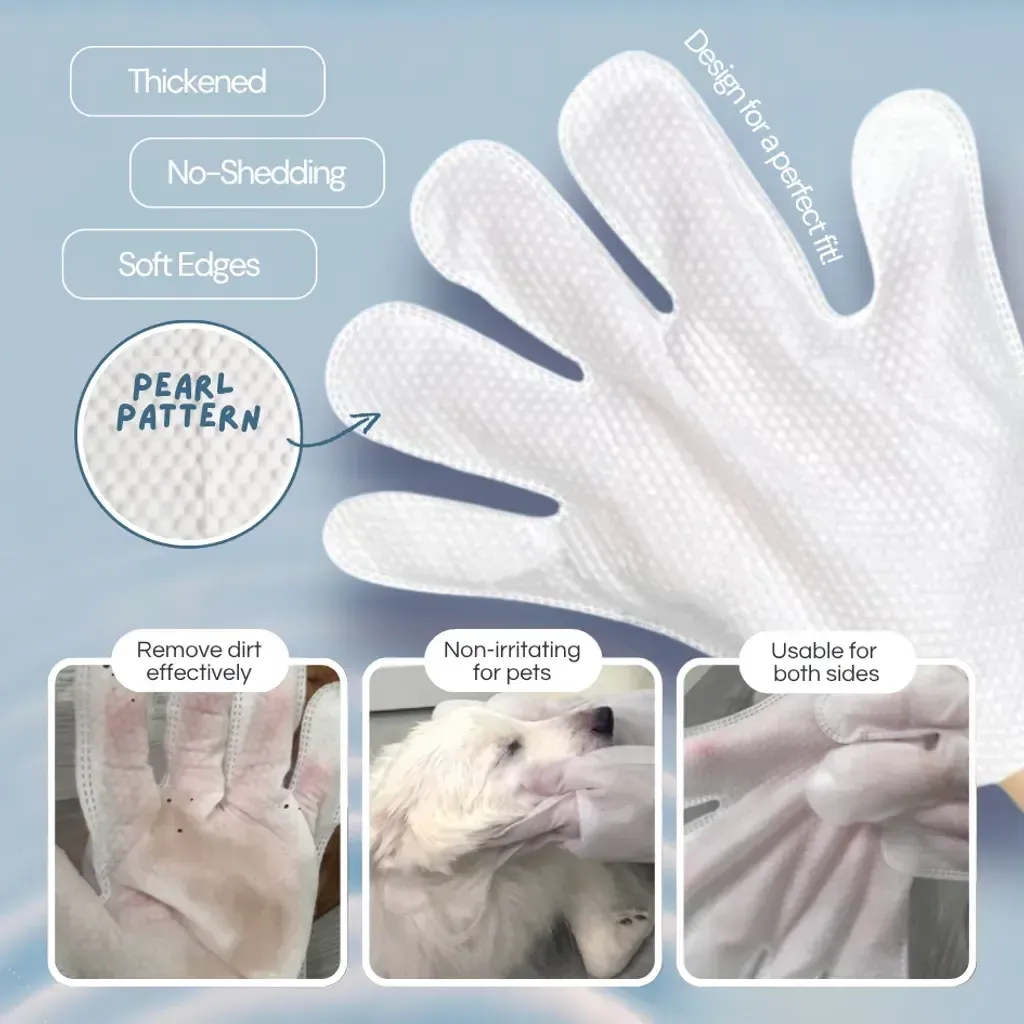 Full Body Pet Spa Gloves 5