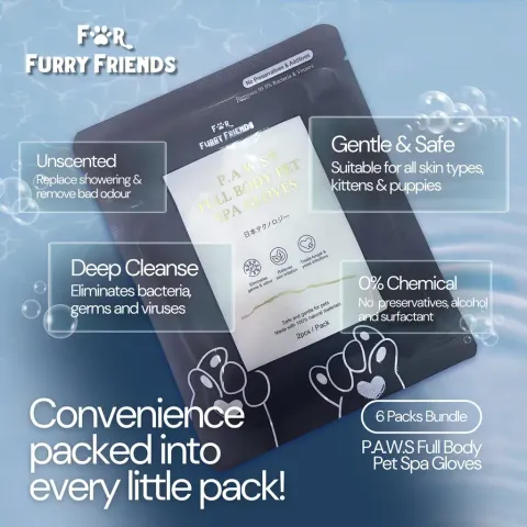 Full Body Pet Spa Gloves 2