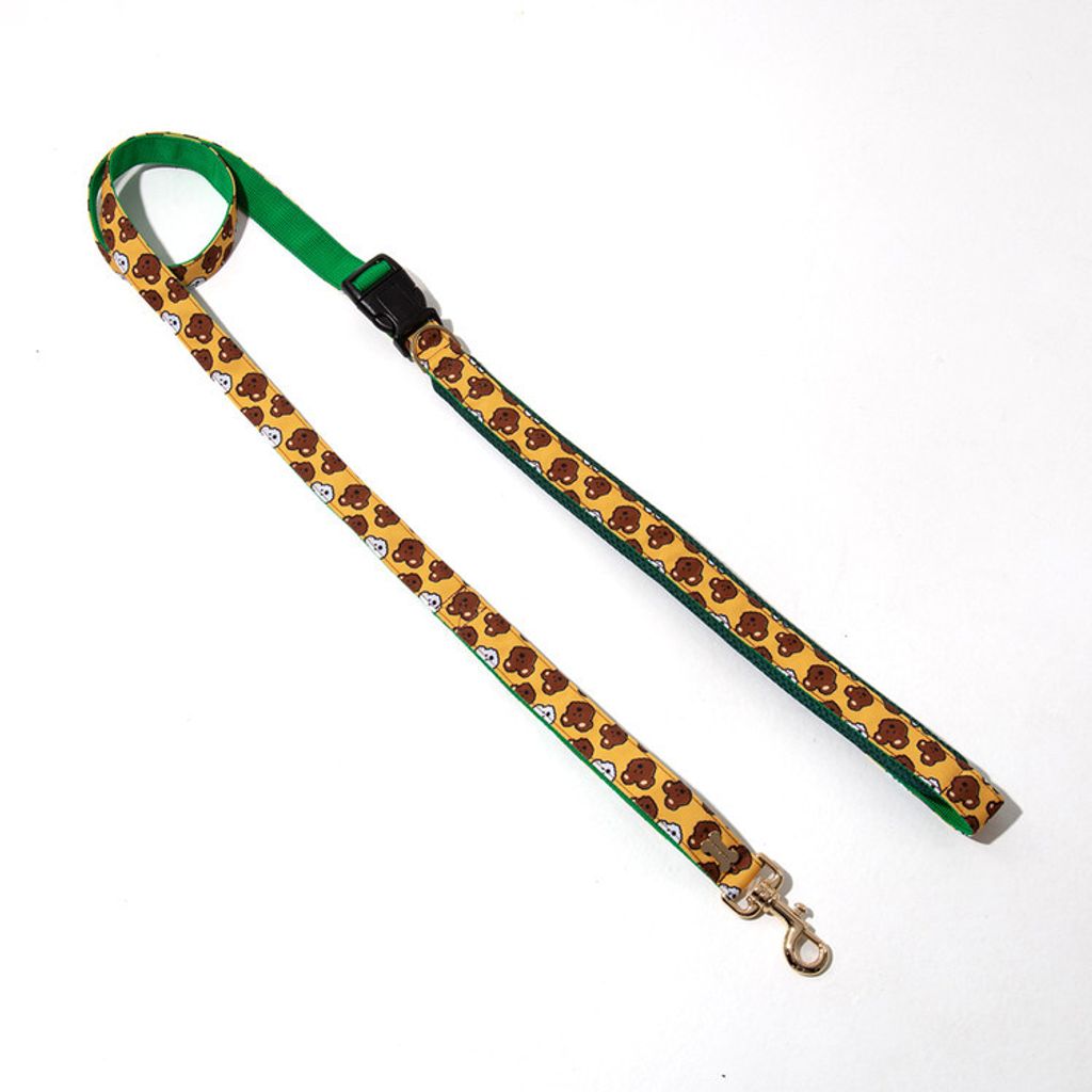 Belt Leash (Under 7kg) bobochuchu green
