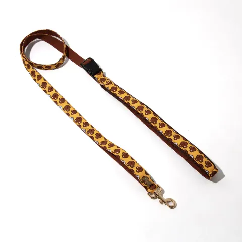 Belt Leash (Above 7kg) bobochuchu brown 2m