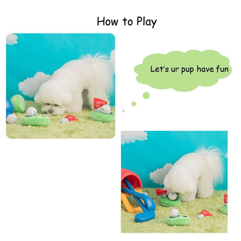 Bite Me - Golf Nosework Toy 4