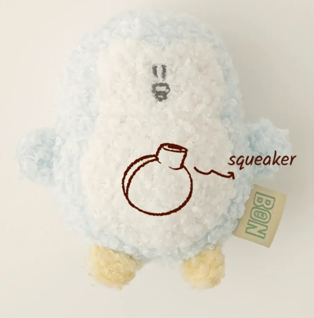 Bite Me - BonBon Green Furry Friends Mini Squeaky Toy 3