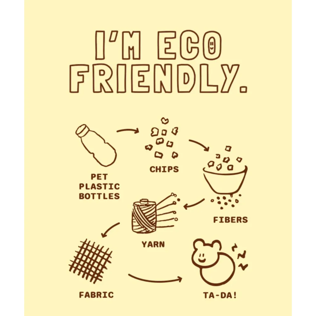 Bite Me - BonBon Green Furry Friends Mini Squeaky Toy 6