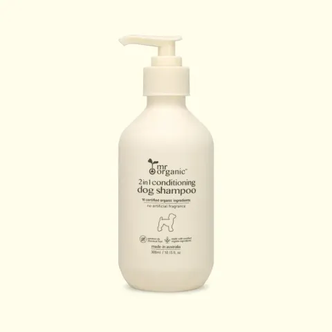 mr organic - 2 in 1 conditioning dog shampoo 300 ml 1