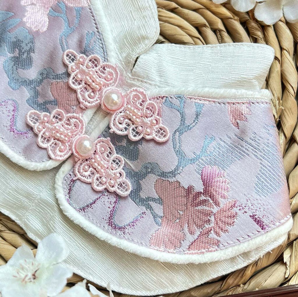 梅花唐裝圍巾 2