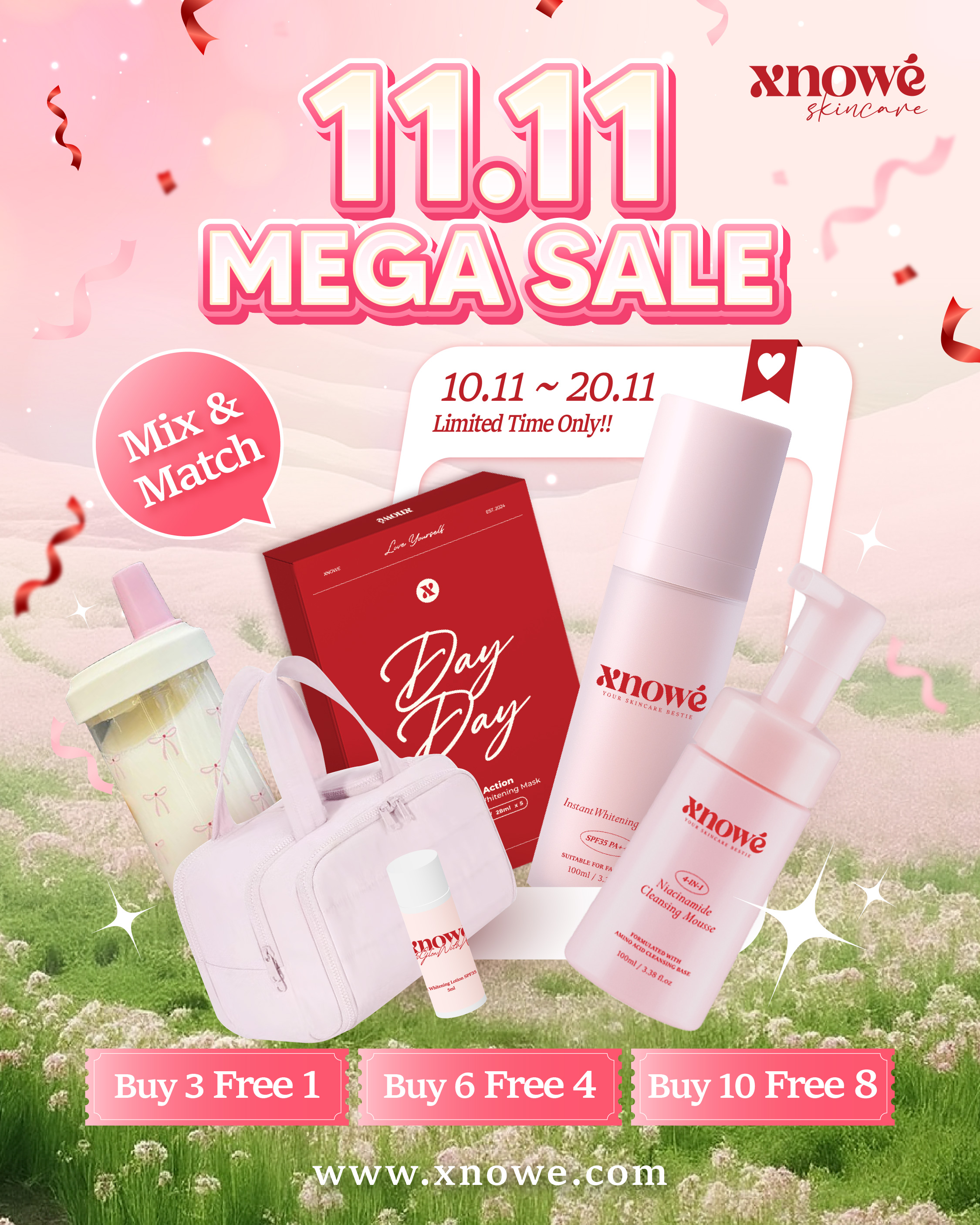 11.11 Mega Sale 🍿🎁 | Xnowé.co
