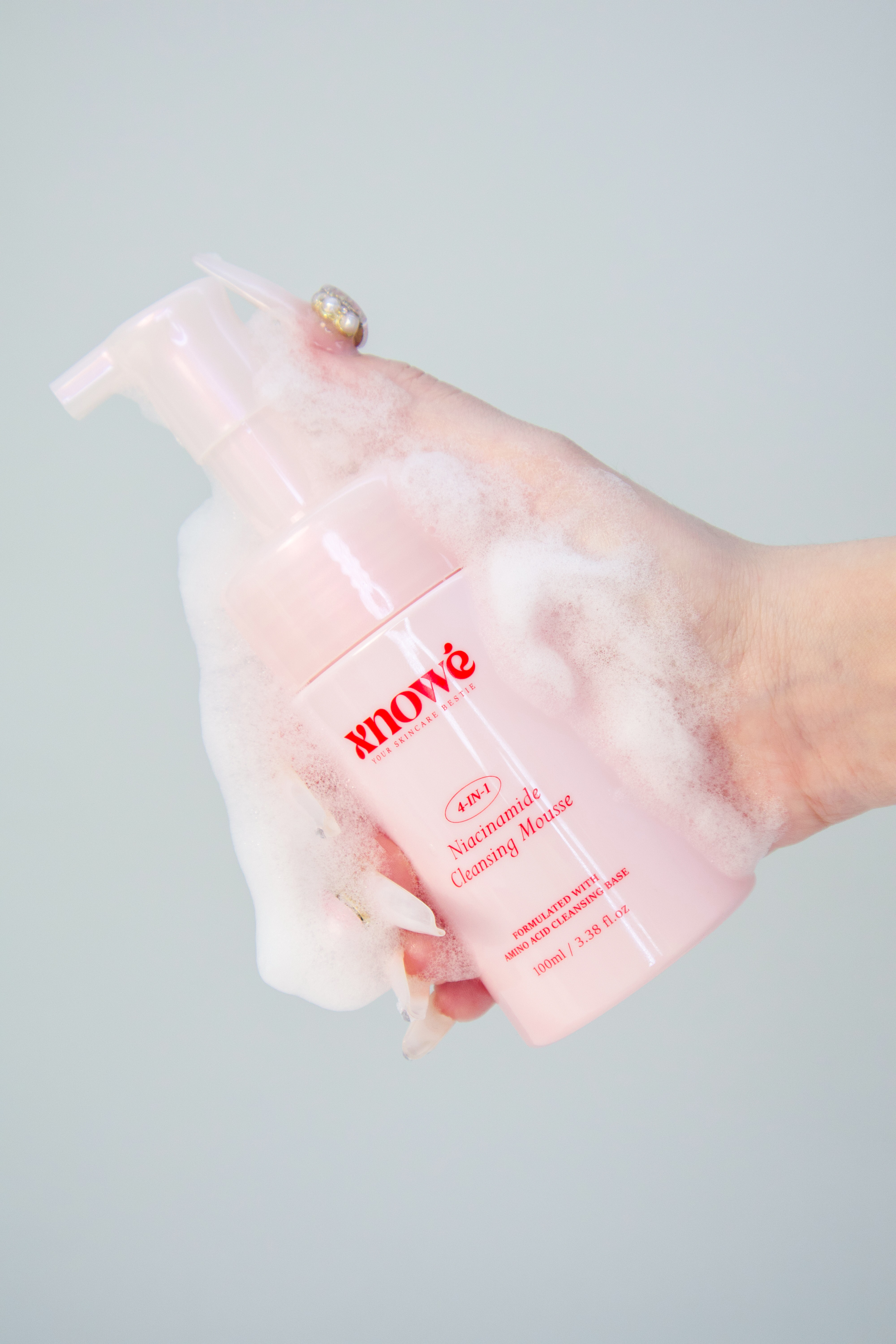 🫧☁️ Xnowé 4in1 Niacinamide Cleansing Mousse 