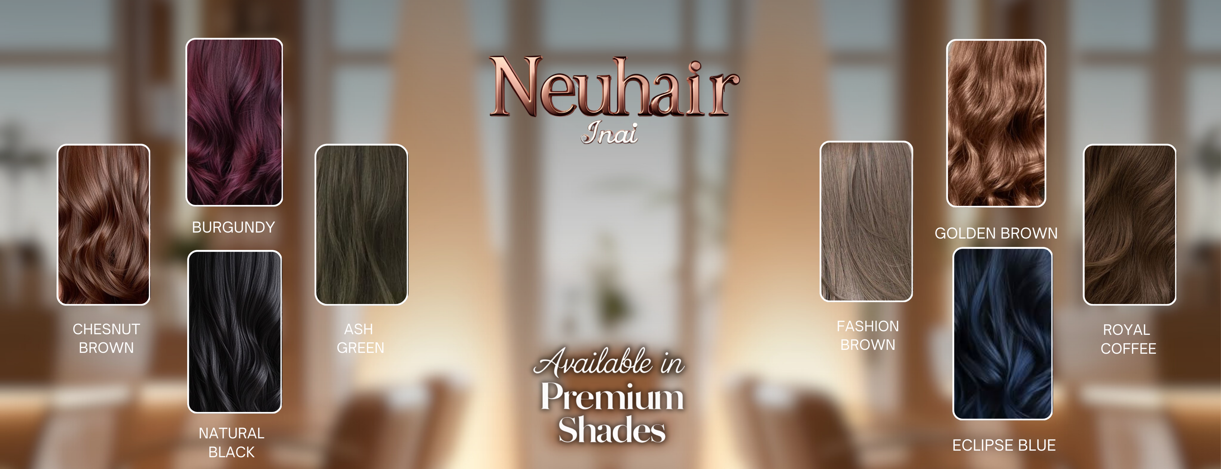 NeuHair | CHOOSE YOUR COLOUR