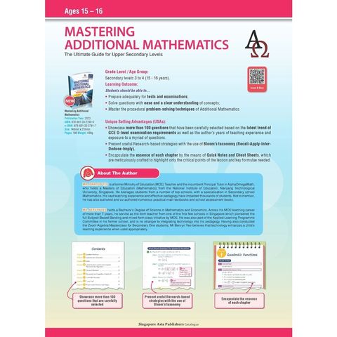 Mastering Mathematics Series | Guide | Secondary & Pre-University Maths ...