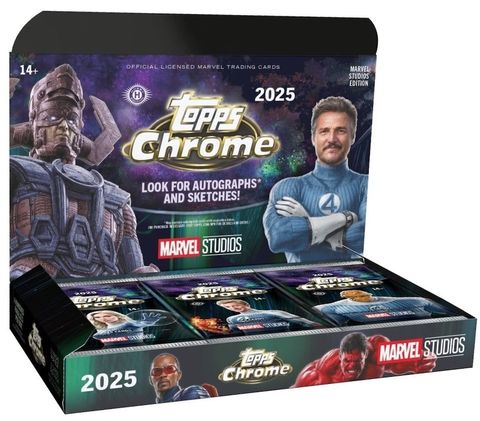 2025-Topps-Chrome-Marvel-Studios-Sealed-Hobby-box