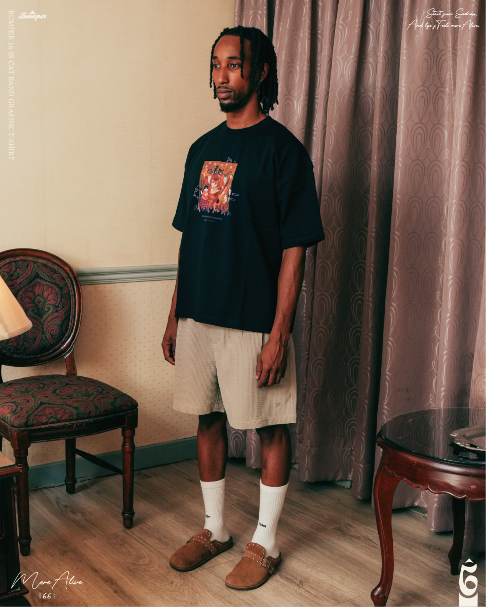 貓咪樂隊tee-23