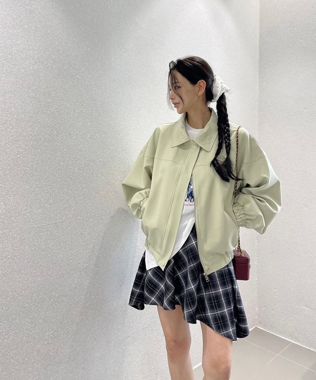 讓腿變細的魔法格裙3