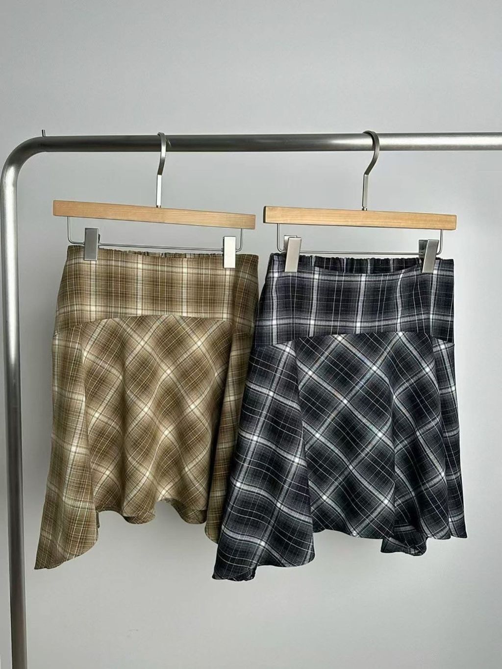 讓腿變細的魔法格裙4