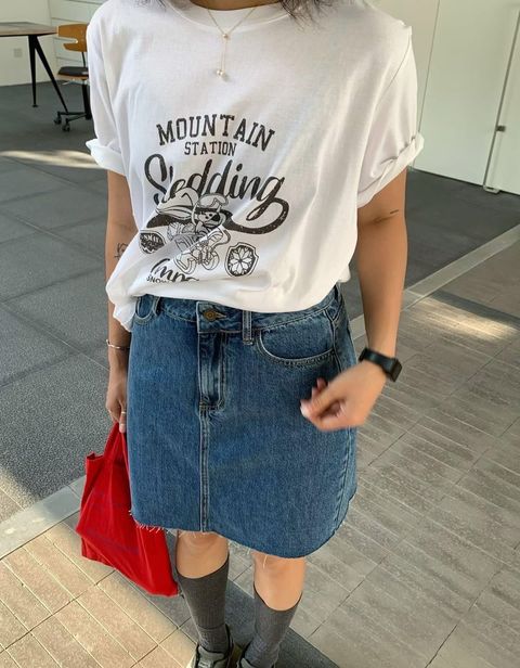 美式古著塗鴉上衣2