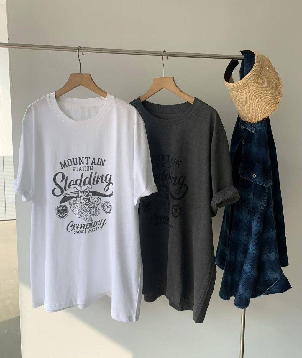 美式古著塗鴉上衣4