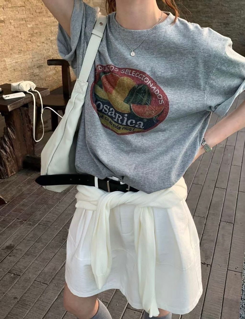 好可愛復古西瓜上衣3