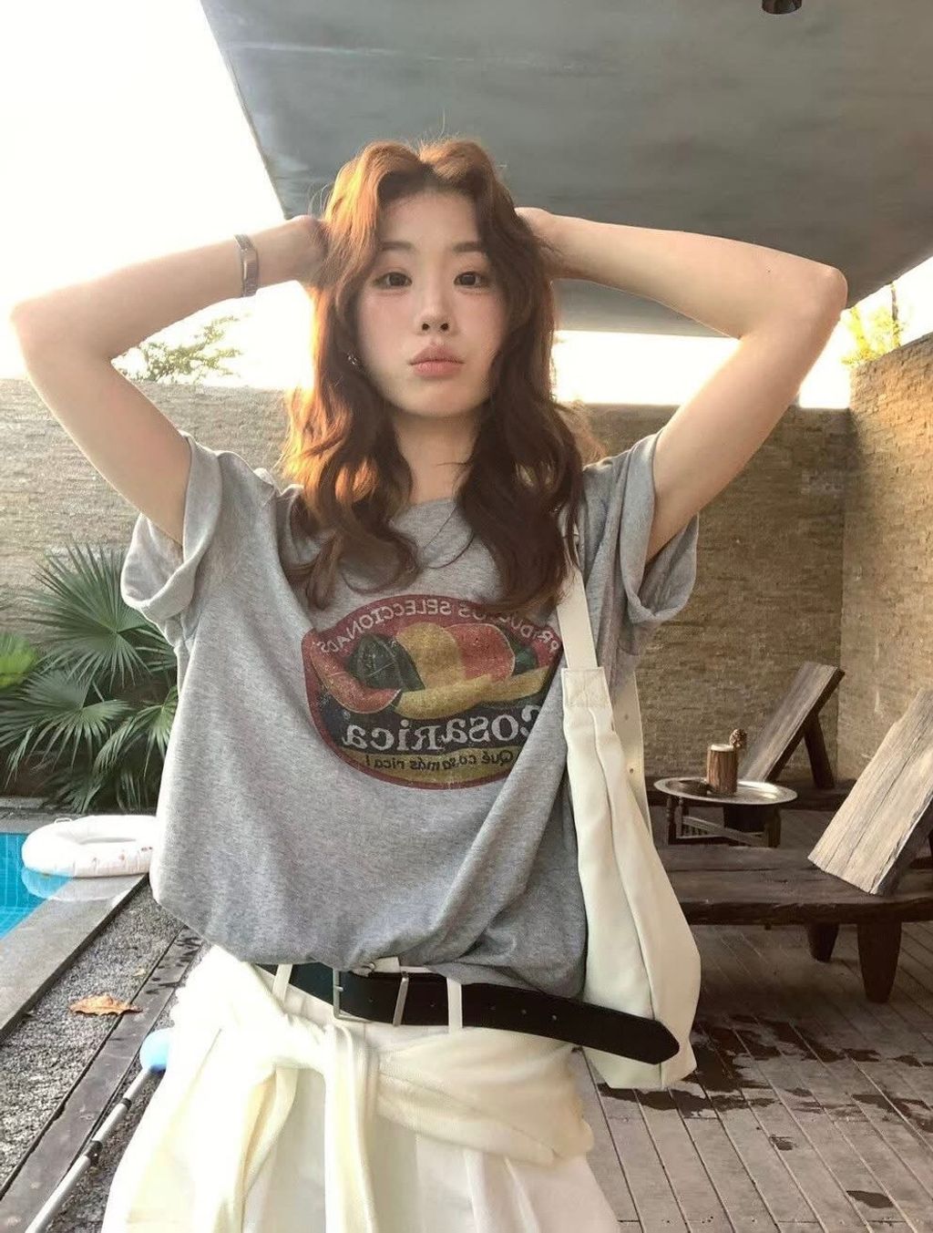好可愛復古西瓜上衣4