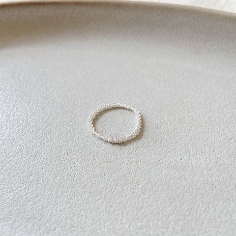 飾品5波光粼粼素面戒