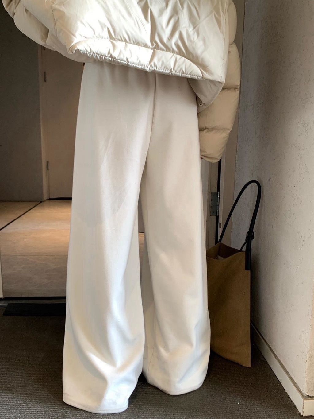 落地款修身休閒褲2