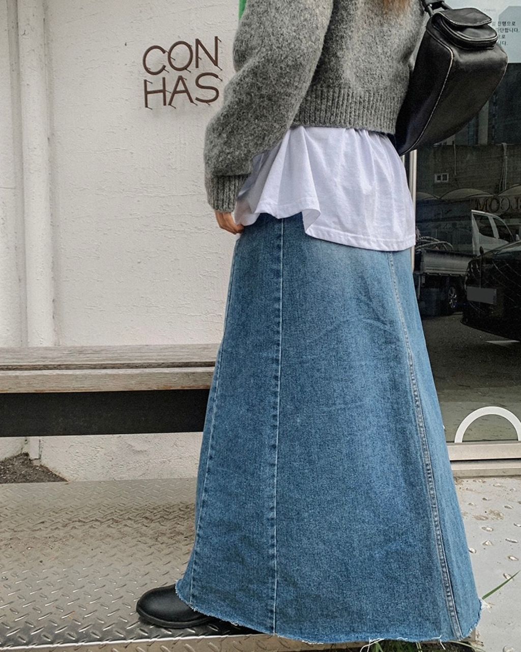牛仔長裙5